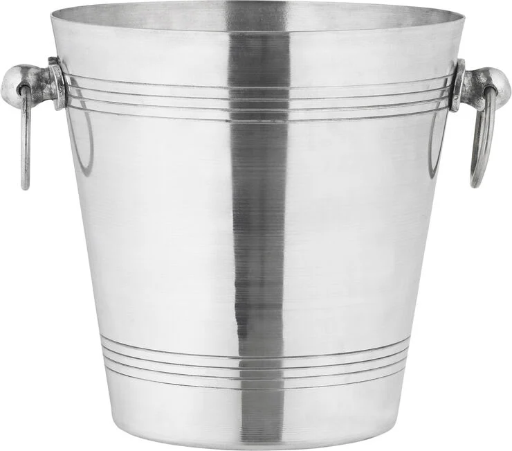 Bastian Vinkøler/champagnekøler aluminium Sølv