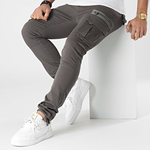 Pantalon Cargo 1845 Gris