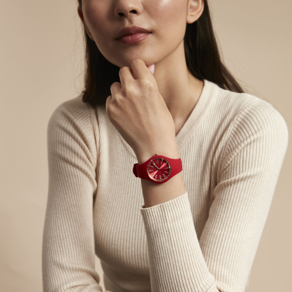 Montre Ice Watch Cosmos Rouge