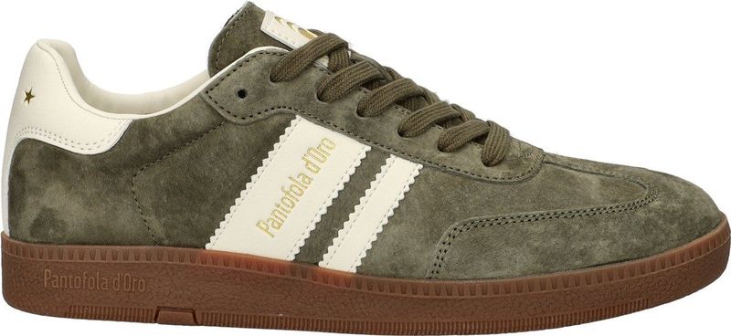 Pantofola d'Oro - Ballare Sneakers - Groen - Leatherlook - Rubberen Zool