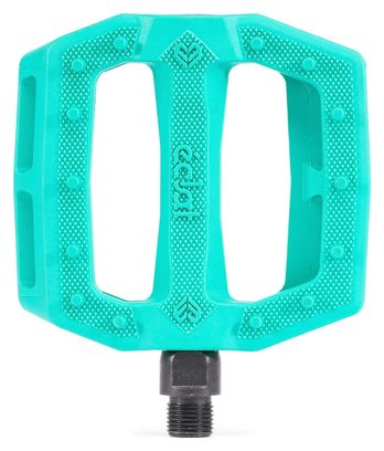 Paire de Pédales Eclat Slash Bleu Turquoise
