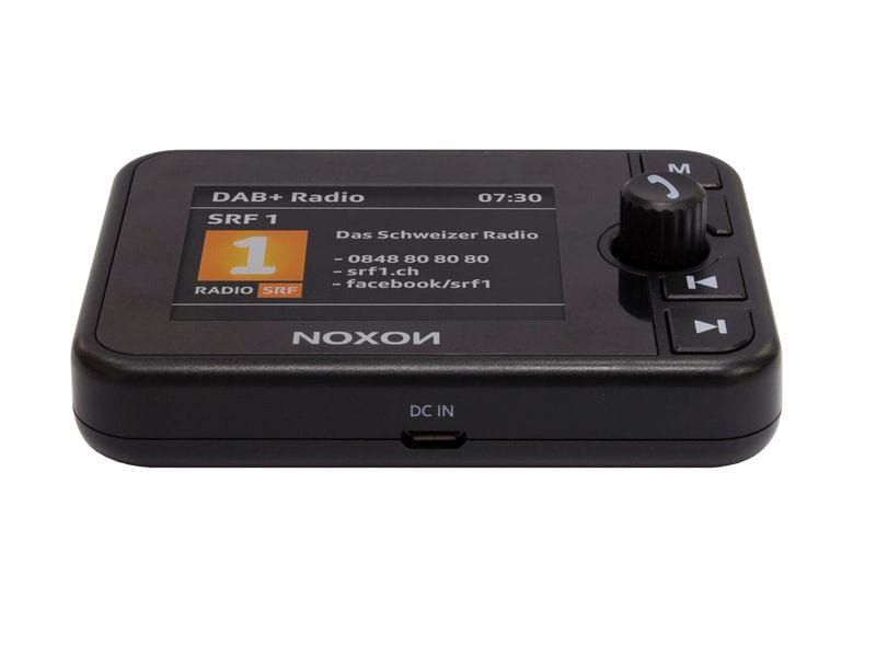 Noxon Adapter Road 2 DAB  Auto-Adapter mit FM- und Bluetooth-Empfang