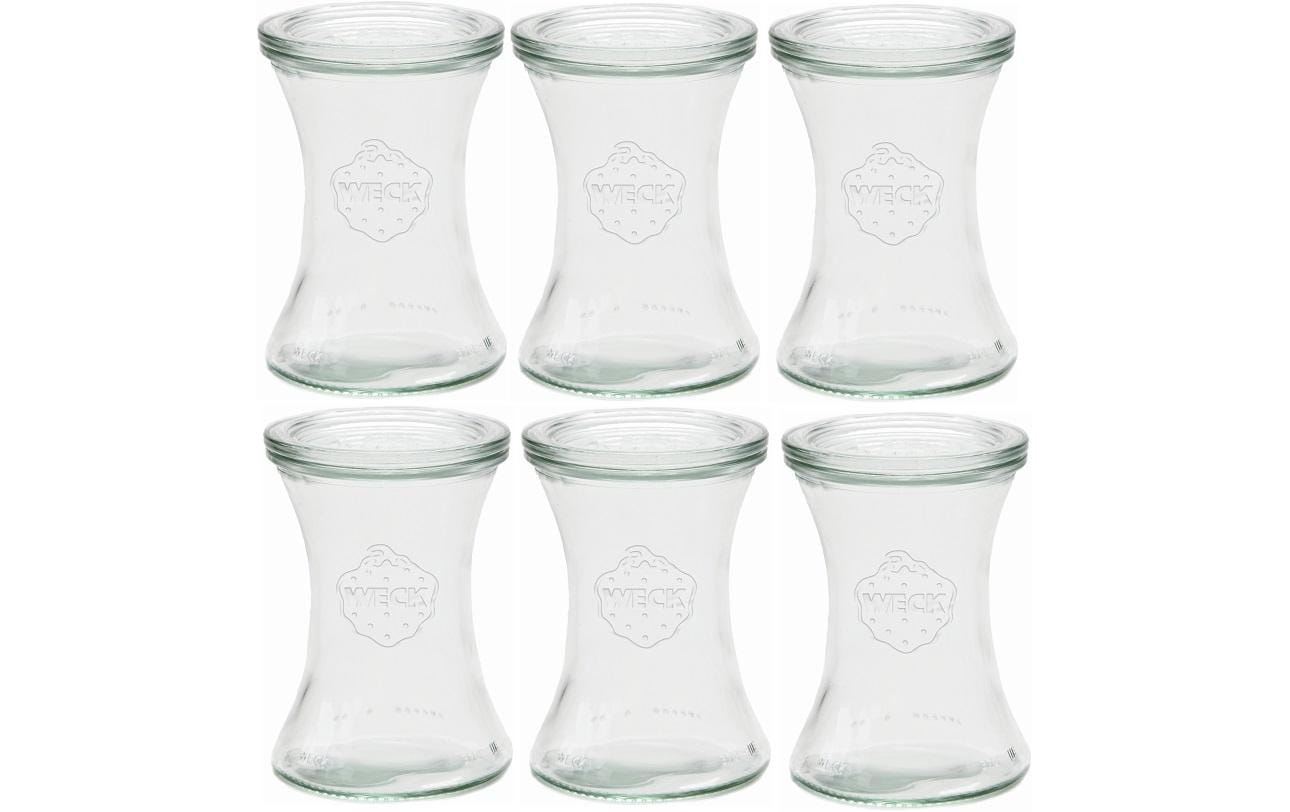 Einmachglas 370 ml, 6 StückEinmachgläser Set mit Deckel