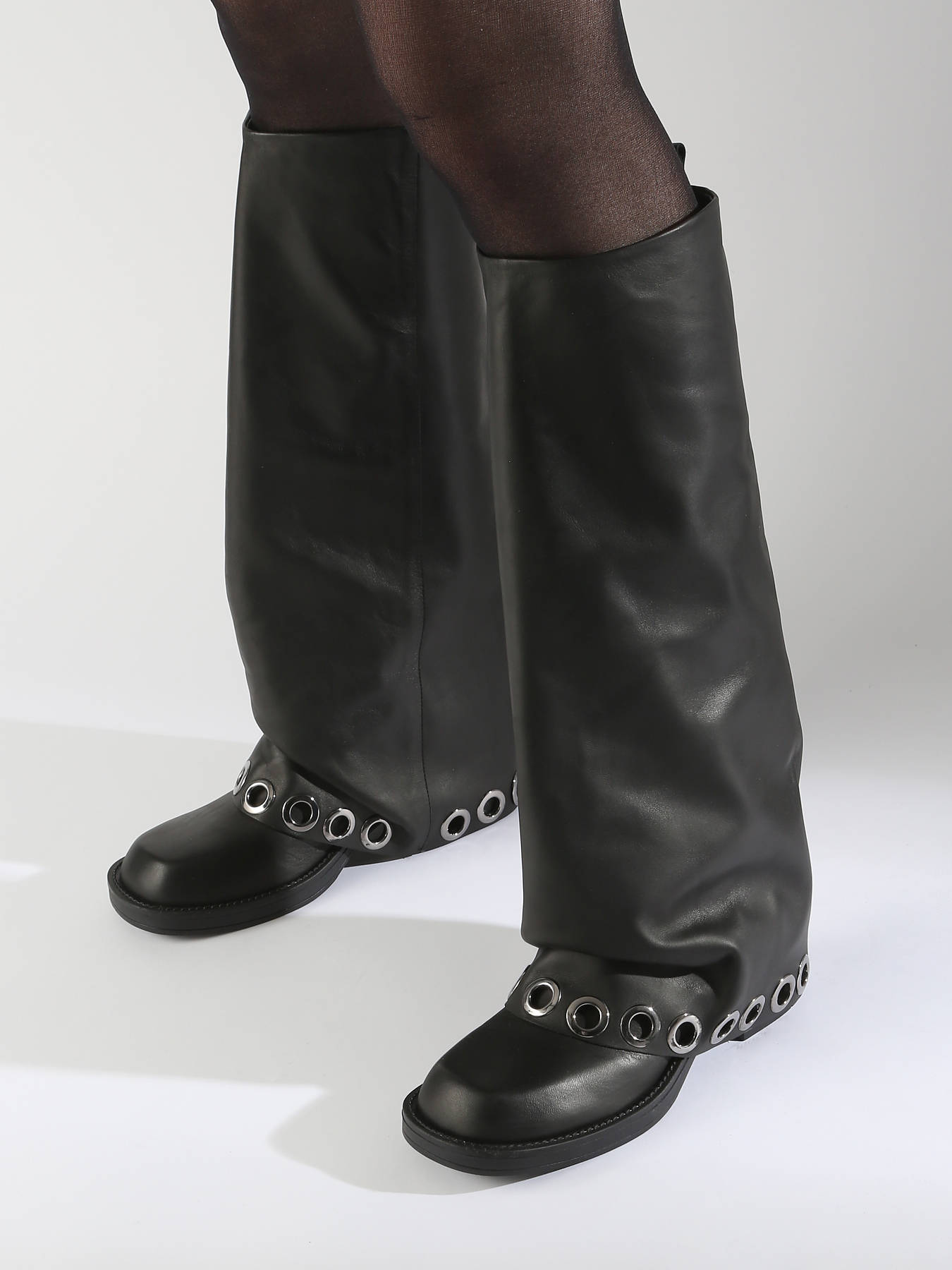Bottes en cuir N6