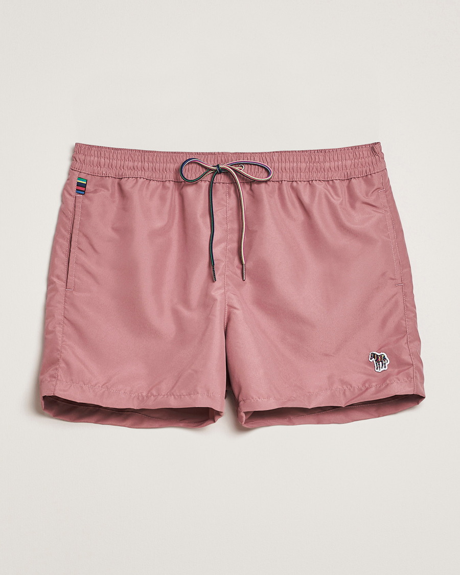 Paul Smith Zebra Swimshorts Dusty Red