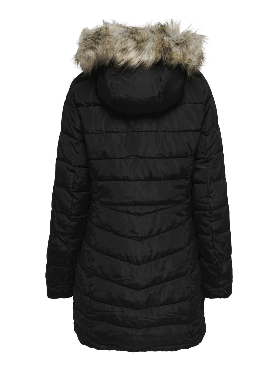 ONLNEWELLAN Steppmantel Black