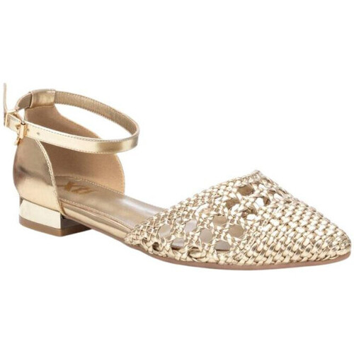 Xti - Zapato manoletina -142366 oro mujer Oro