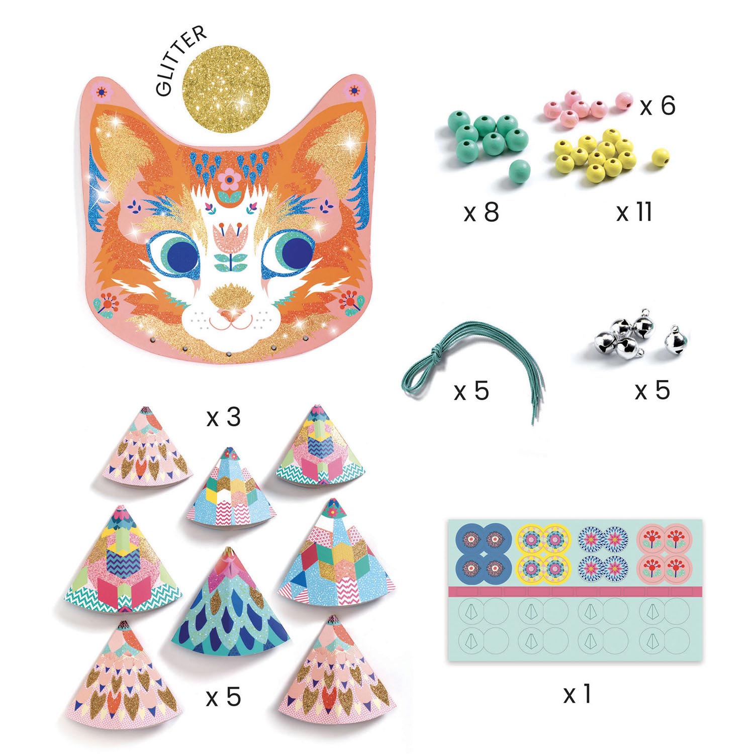 Djeco DIY Windchime Kat