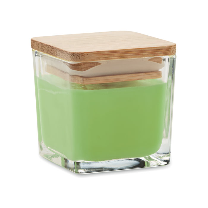GiftRetail MO2235 - PILA Bougie parfumée carrée 50gr