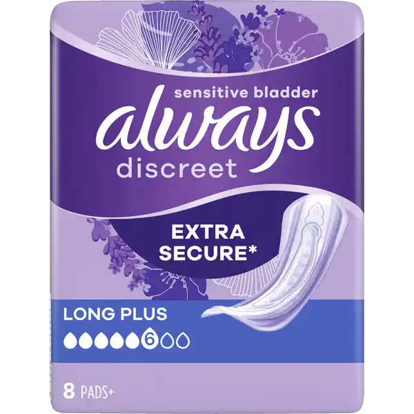 Discreet Inkontinenz Long Plus