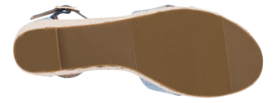 B&CO Damesandal med hæl Blå 4214102351