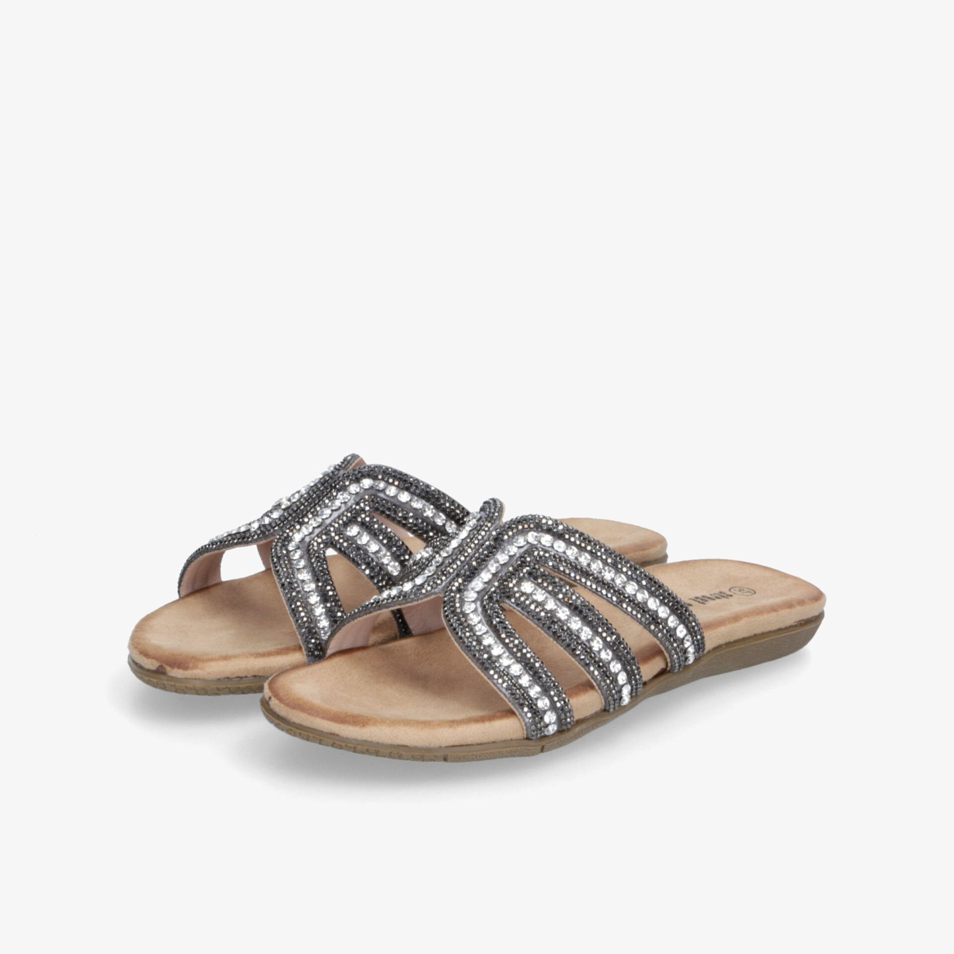 street shoes Damen Pantoletten grau