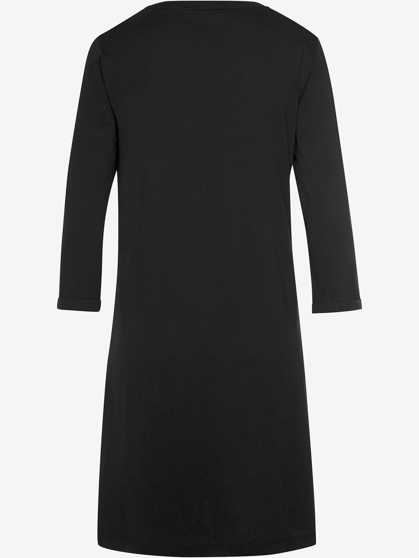 Chemise de nuit robe de nuit courte à manches 3/4