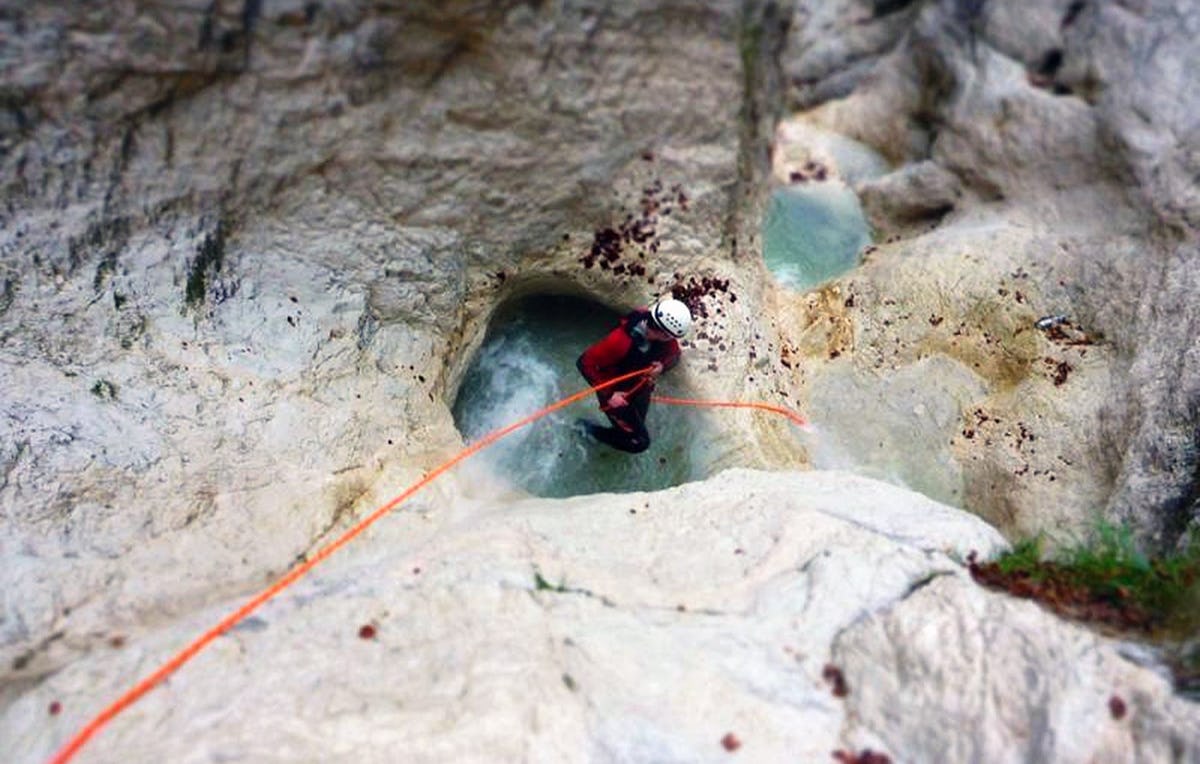 Canyoning Tour in Schneizlreuth als Geschenk