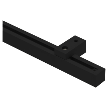 Intensions complete set gordijnrail Deluxe matzwart 250 cm