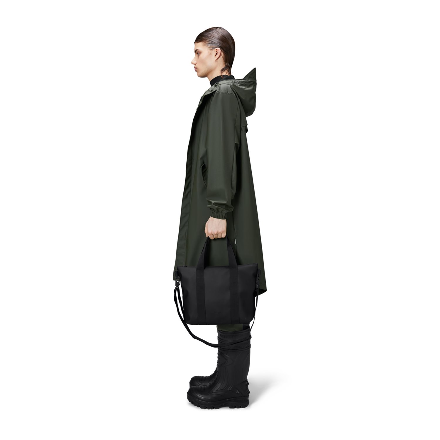 Rains Tote Bag Micro W3 black