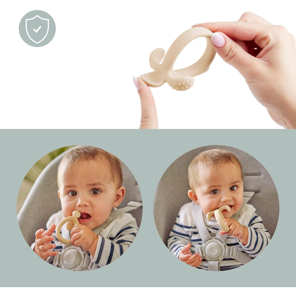 Køb Babymoov Beige Teething Ske
