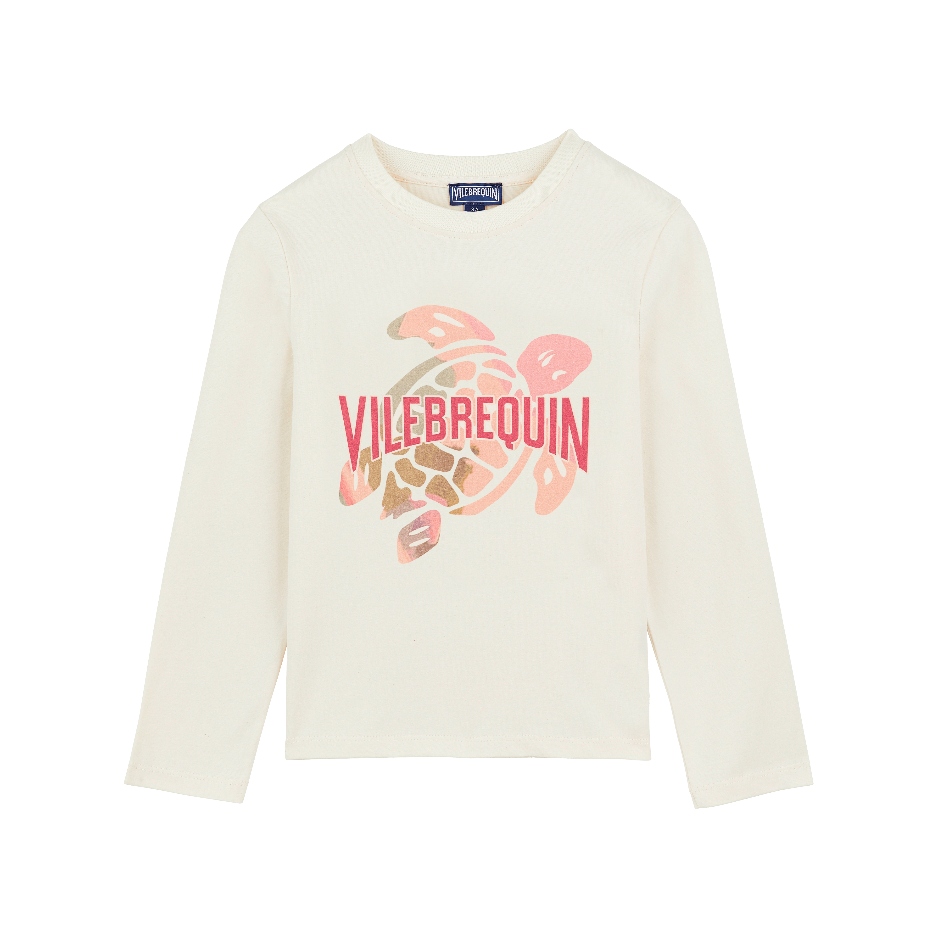 T-shirt en Coton Organique Fille Landscape Turtles