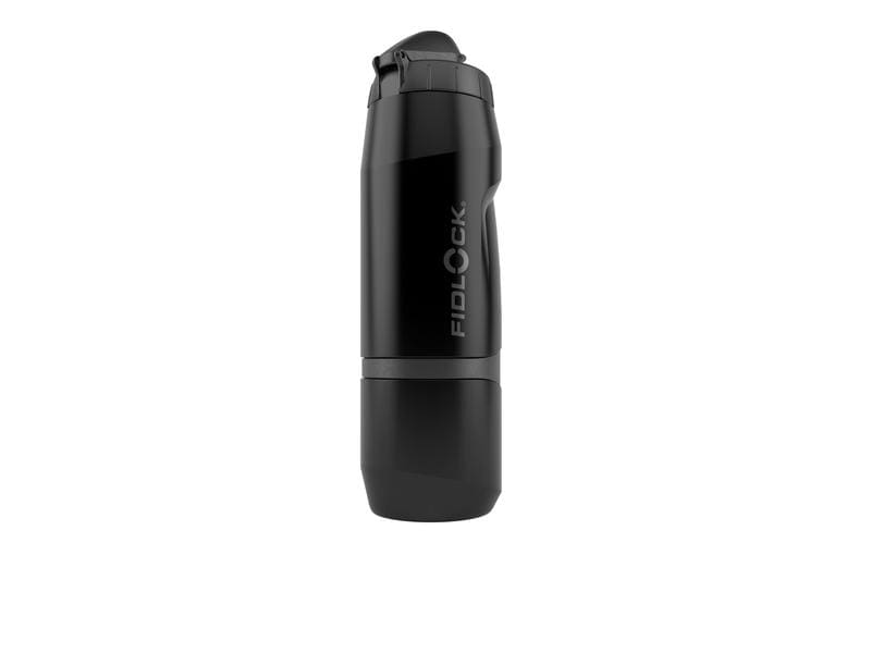 FIDLOCK Bidon Twist 0.8 l, Schwarz inkl. Twist Bike Base Trinkflasche