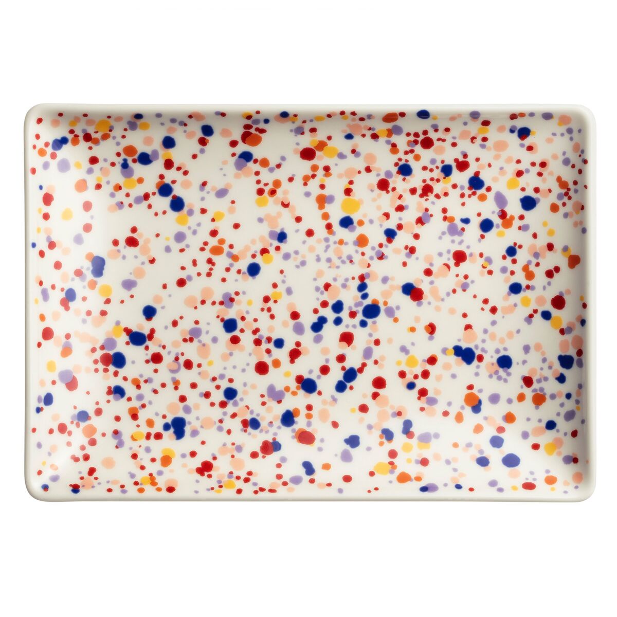 Oiva Toikka Collection Helle A5 tallerken 15 x 21 cm, blåbrun