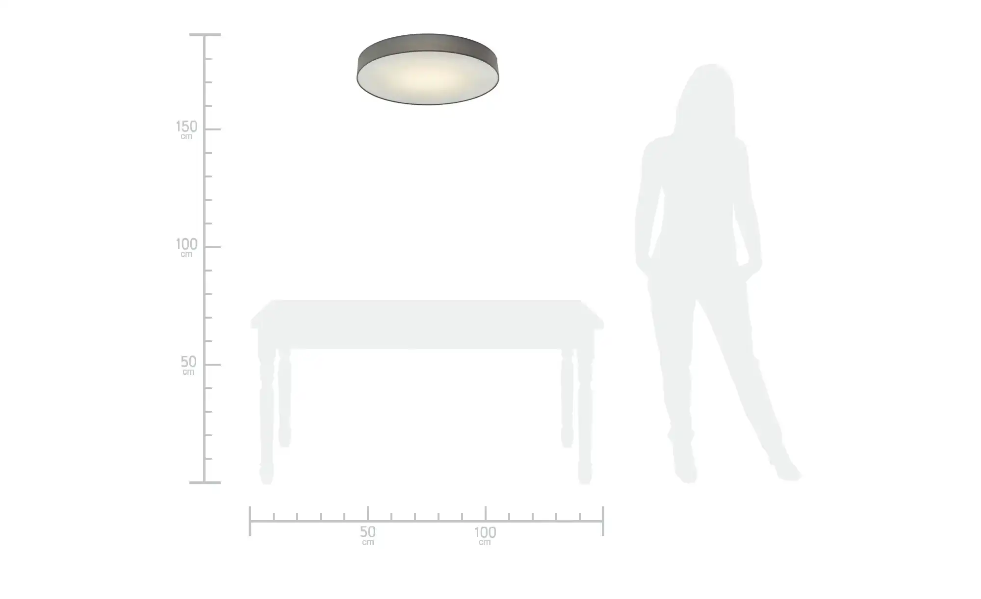 KHG LED-Deckenleuchte