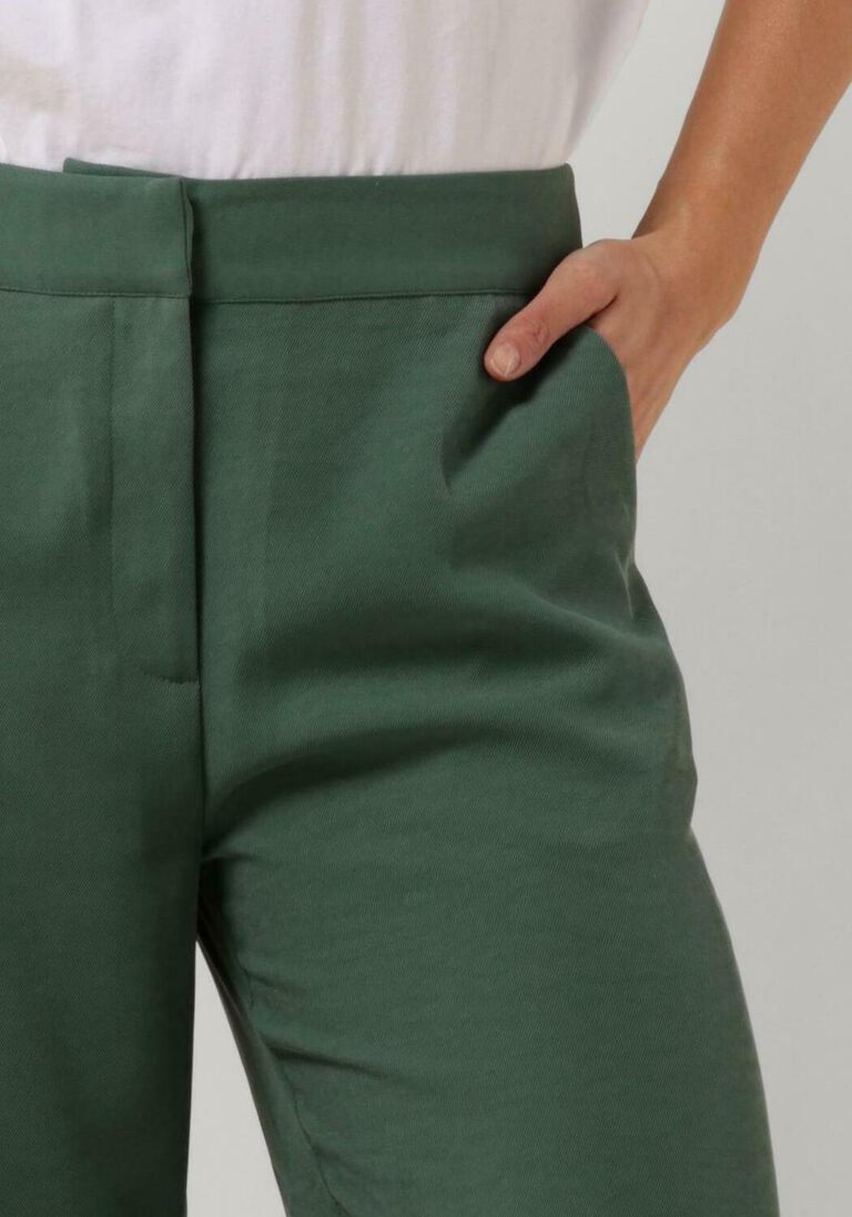 ANOTHER LABEL groene another label pantalon doeha pants