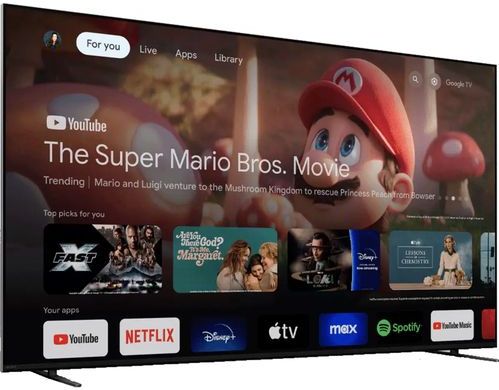 Sony - Bravia 7 - QLED TV - 65 inch - 4K - Kleur: Zwart