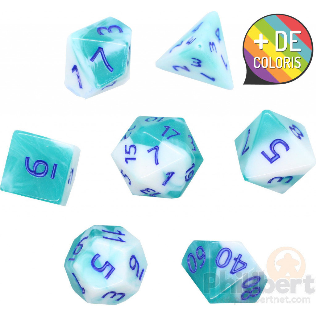 Set de dés JDR - Swirl