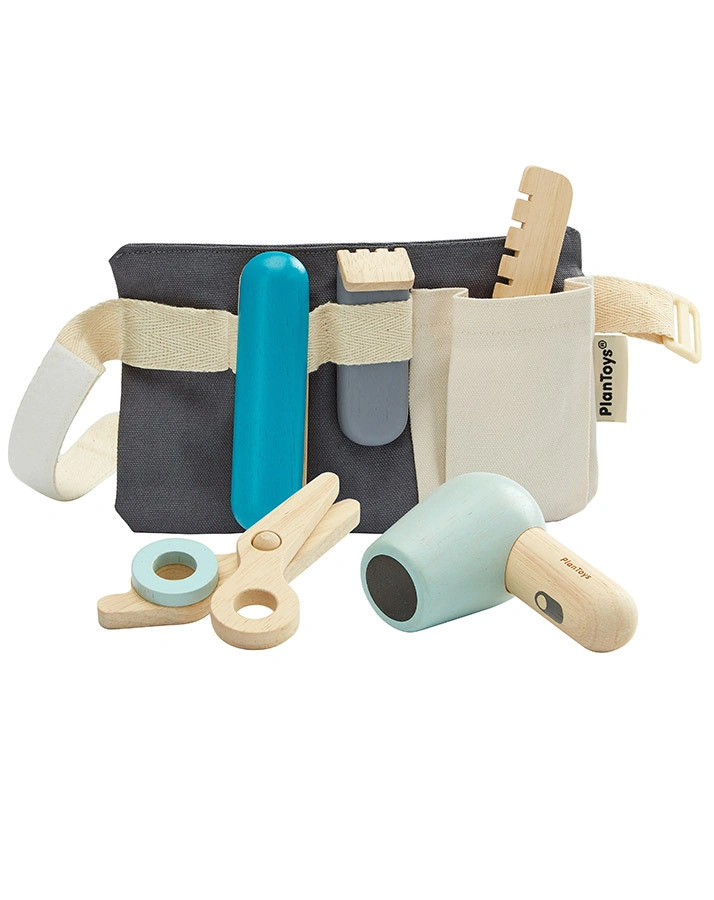 Holz-Spielzeug FRISEUR-SET 6-teilig