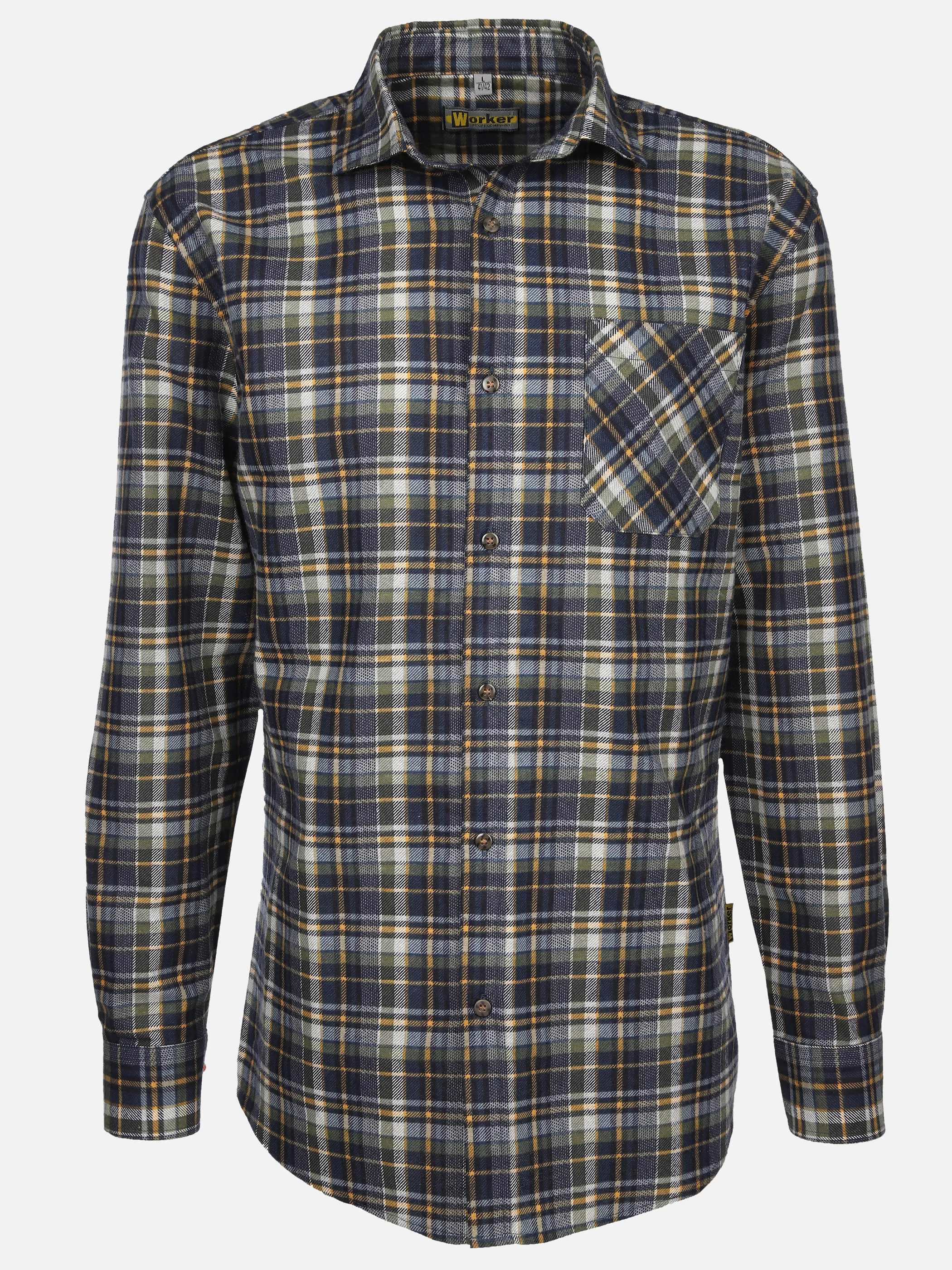 Herren Flanellhemd