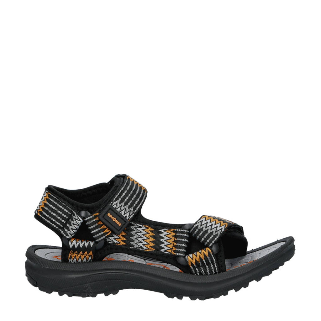 Braqeez sandalen zwart