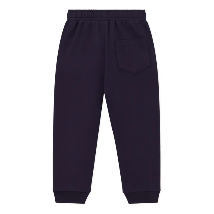 Petit Bateau Jogger Coton Bio en Molleton | Bleu marine
