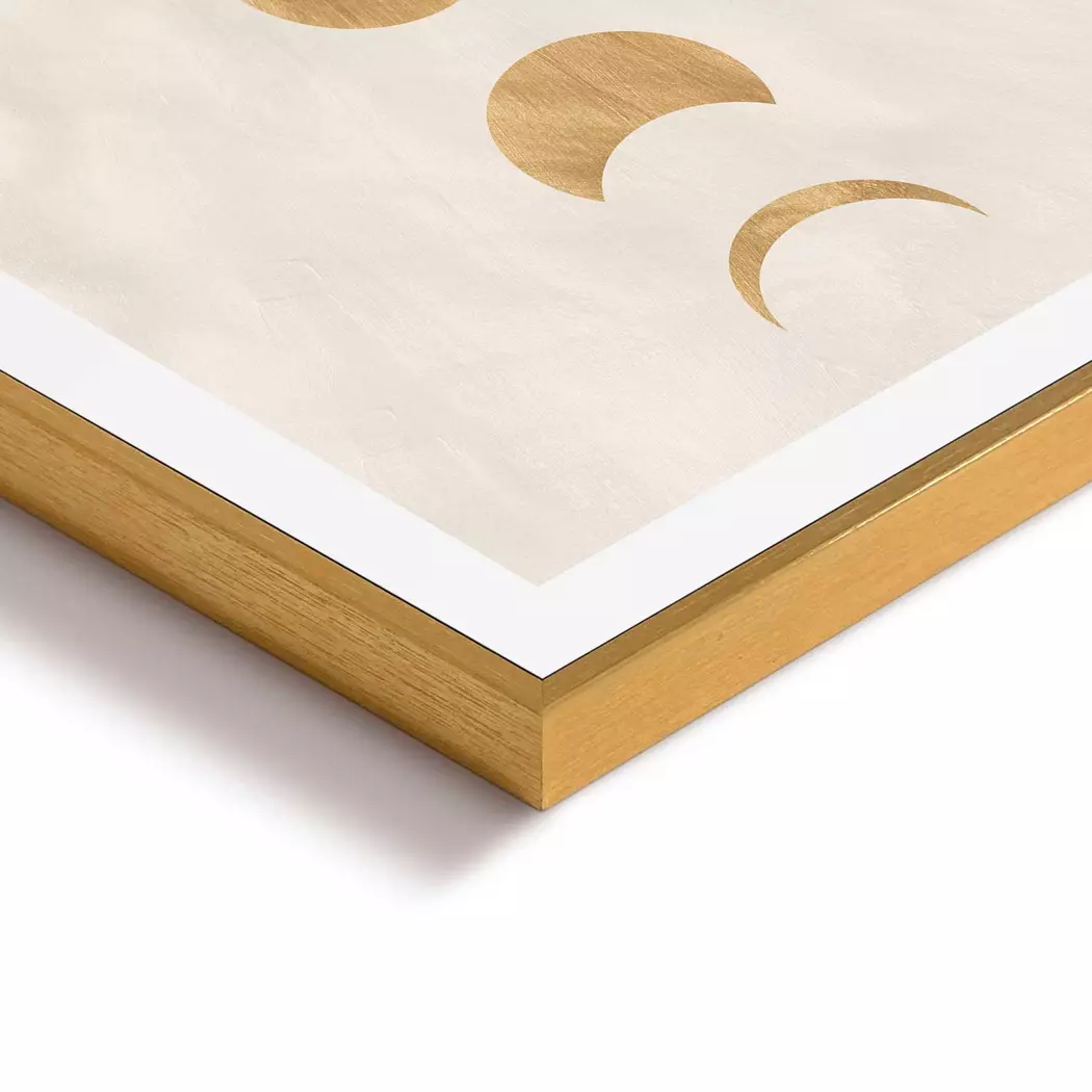 Wandbild 30 x 40 cm Moonphases