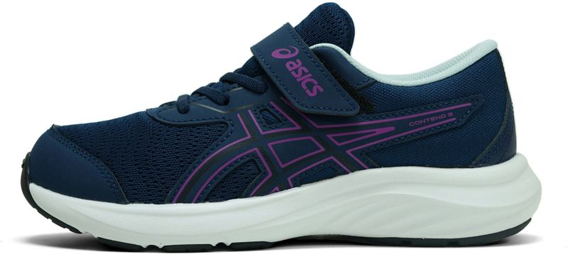 ASICS - Contend 9 GS - Hardloopschoenen - Blauw - AMPLIFOAM™ Demping