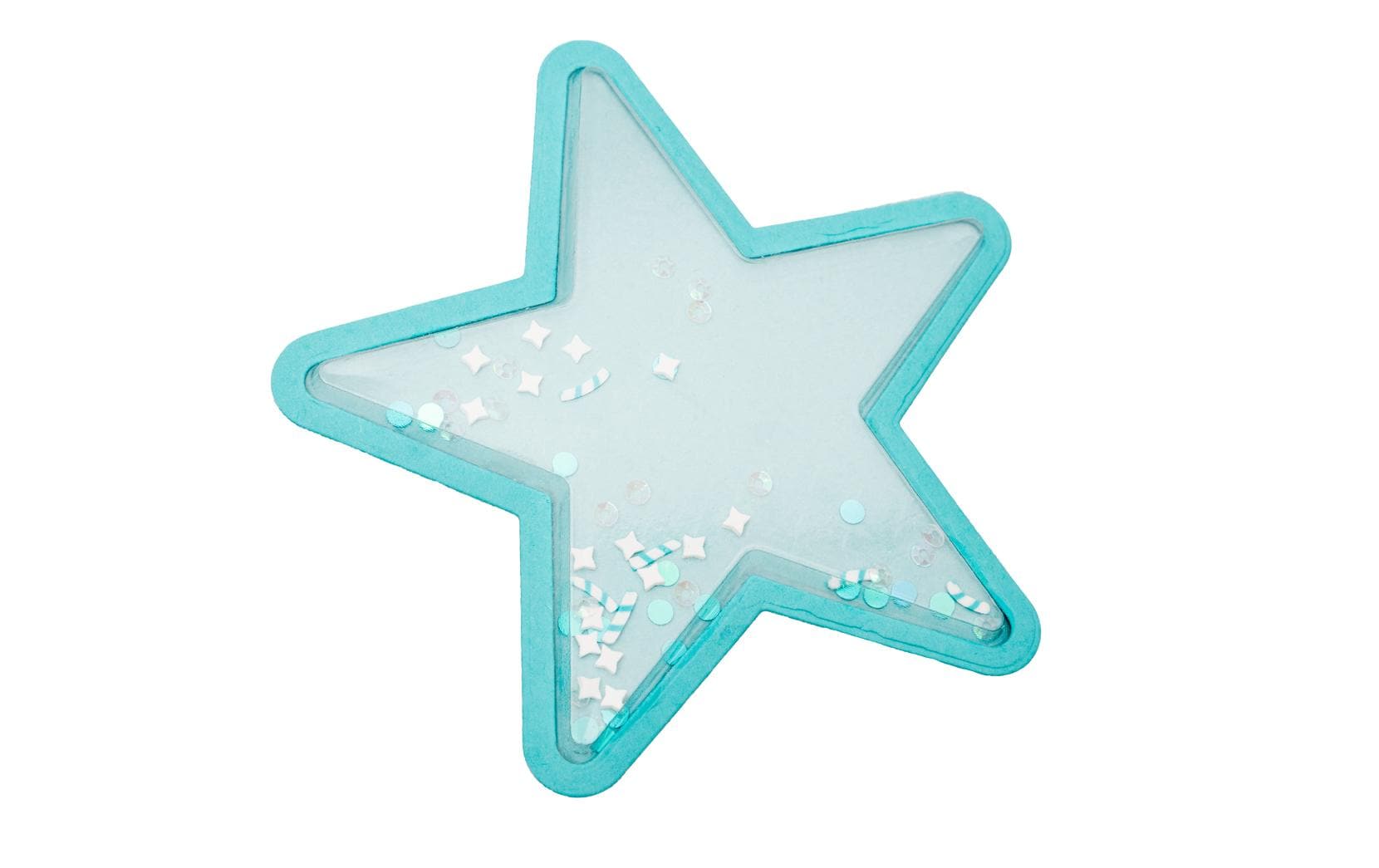 Stanzschablone Sternform Essentials 100 x 95 x 1 mm, 2 StückStanzform