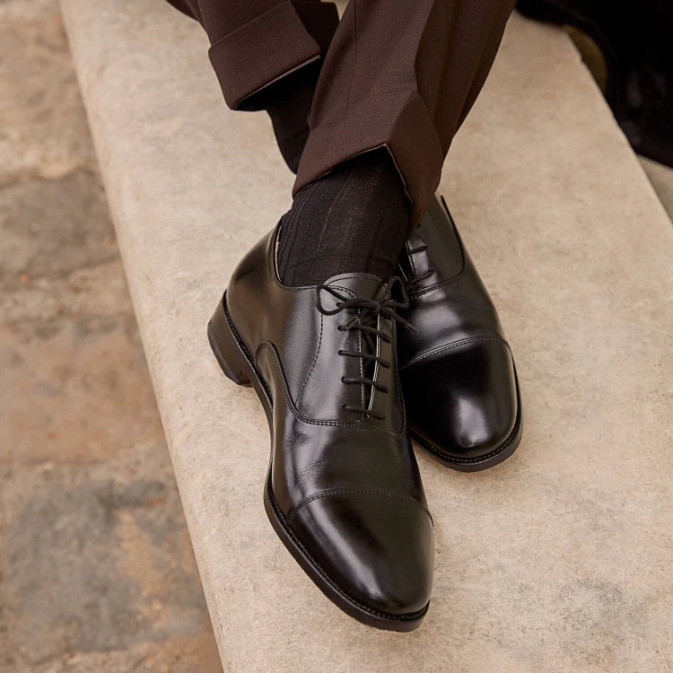 GT Partner-Richelieu cuir noir