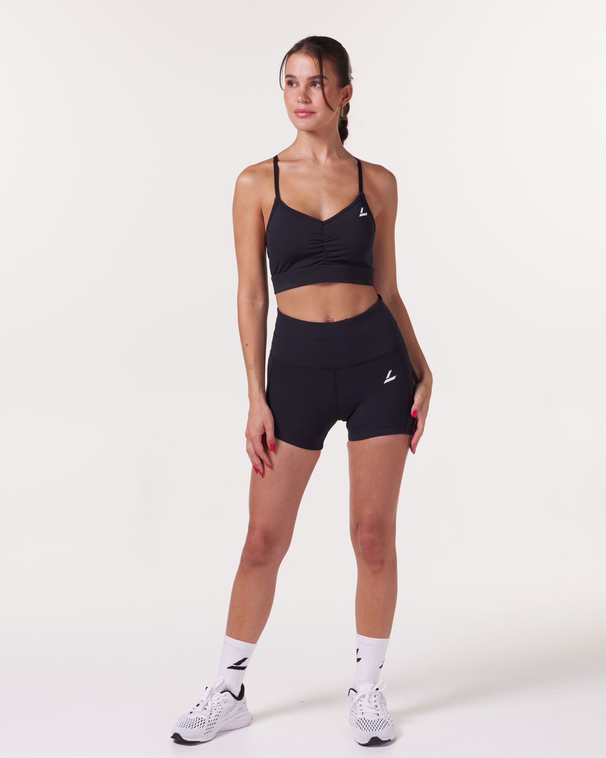 LEVITY Magnify Scrunch Shorts 2.0 Black