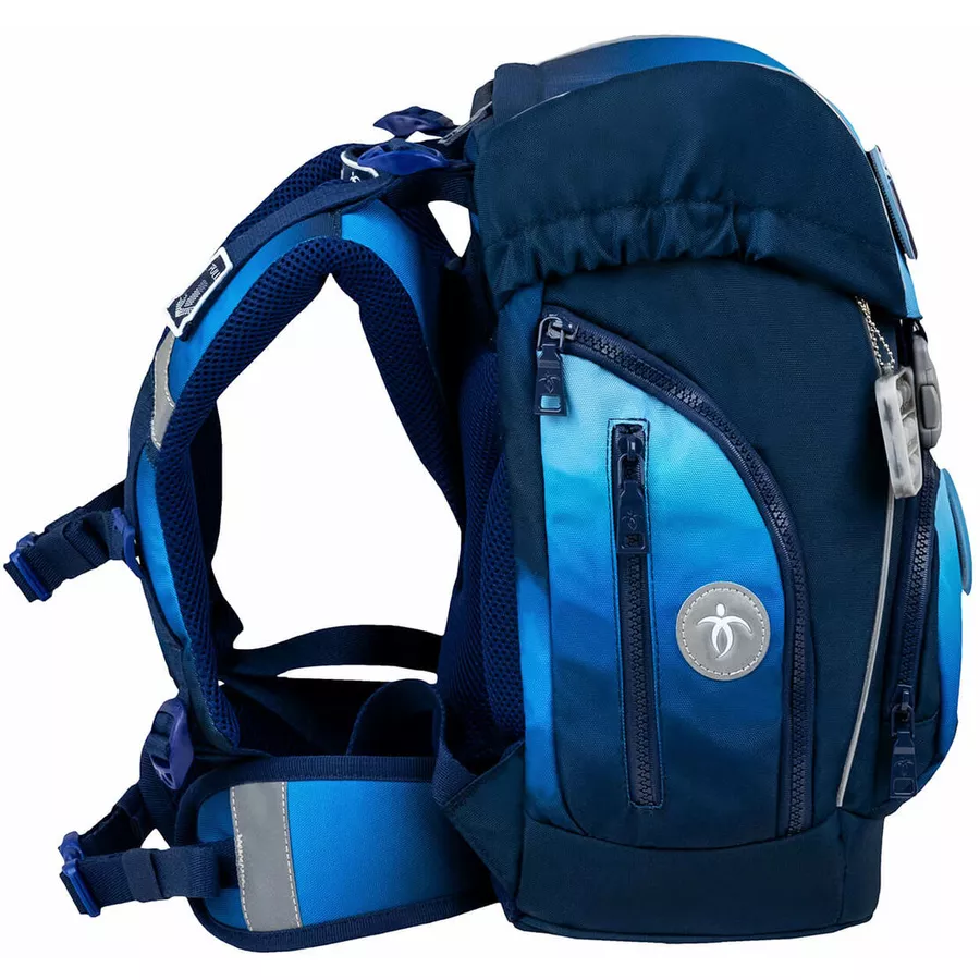 Belmil Schulranzen Premium Comfy Plus Set 5-teilig Blue Navy