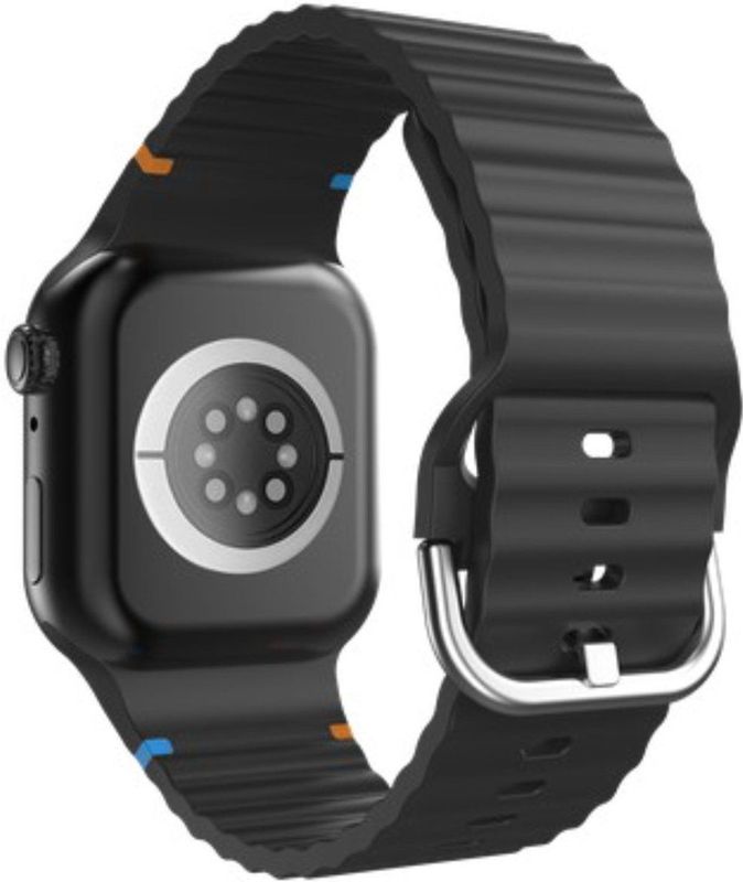 Just In Case - Activeflex Strap - Horlogebandje - Zwart - Voor Apple Watch 40-42mm