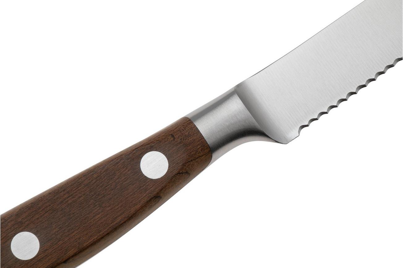 Victorinox Grand Maître Steak Knife Set 7.7240.2W, 2-delige messenset, Maple, Wavy, 12 cm