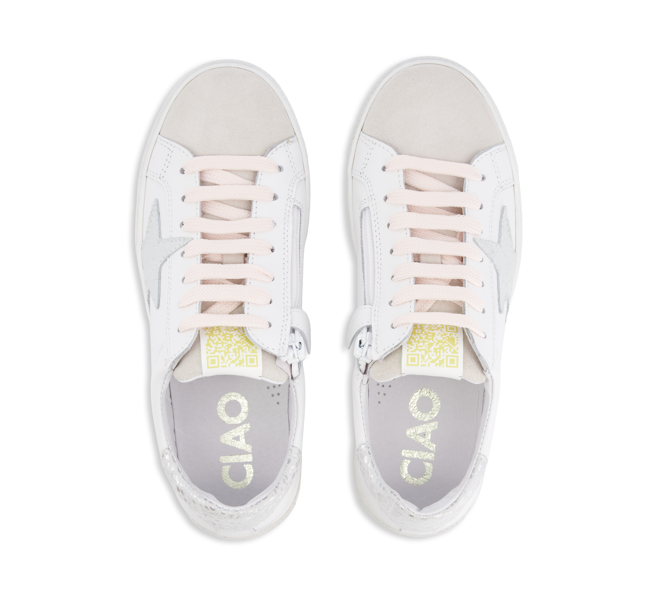 Ciao Schnürschuhe weiss