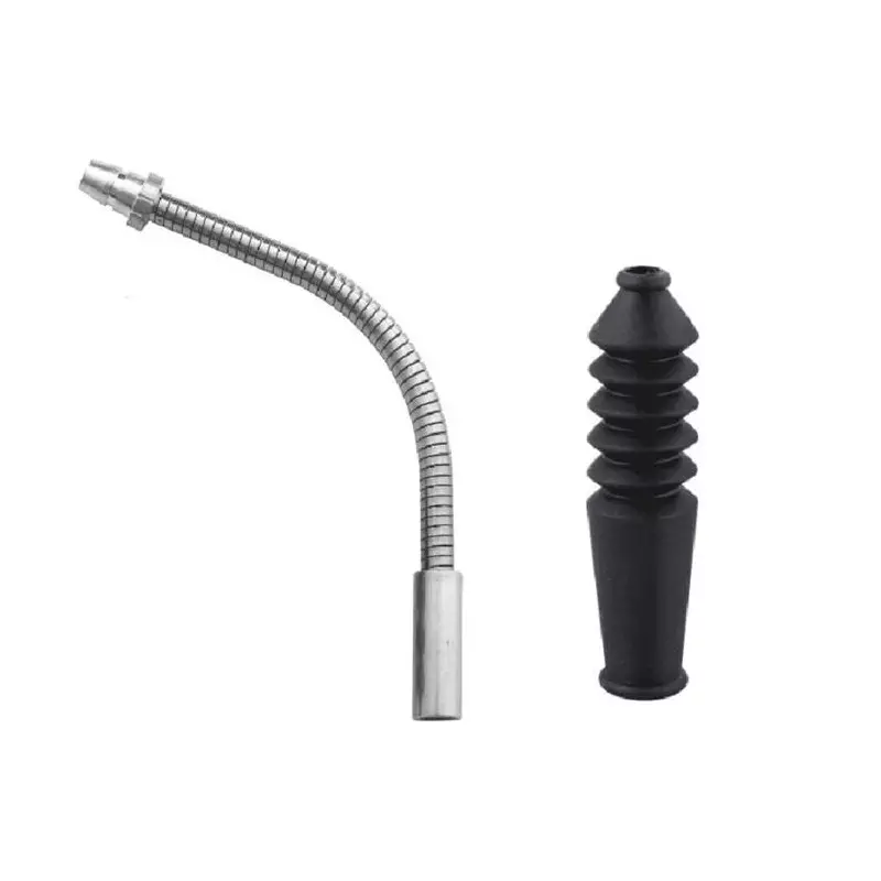 ELVEDES 1 V-brake Pipe Flex diamètre 5,0mm Stainless Steel with V-brake Rubber