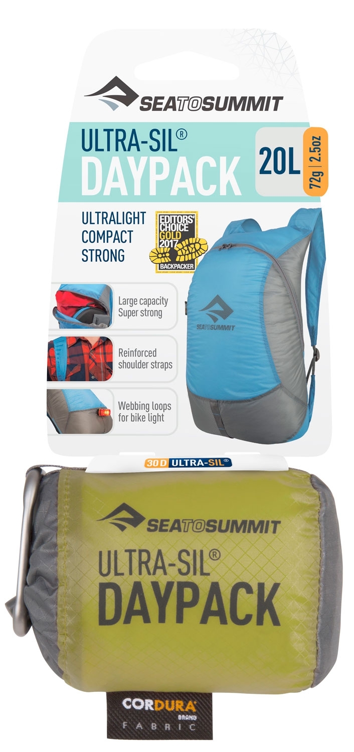 Sea to Summit Tagesrucksack Ultra-Sil Lime 20 Liter