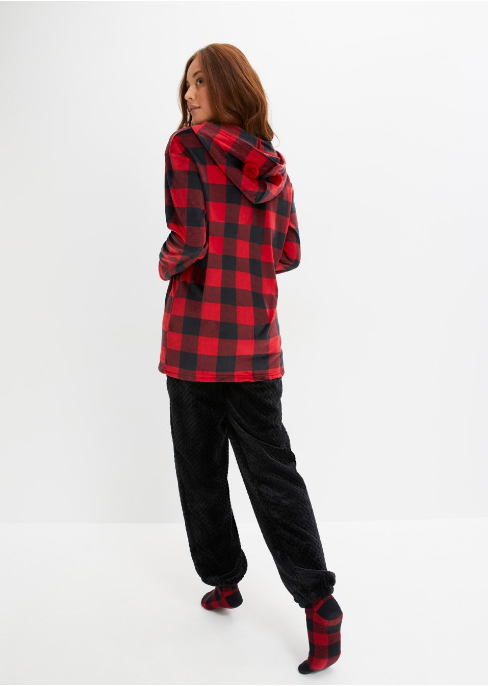 Pantalon de pyjama en polaire douce avec intérieur douillet