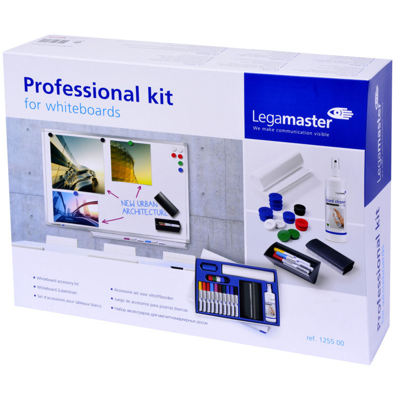 Legamaster Professional Whiteboard Zubehör-Set, 36 x 27 cm, 77 Stück