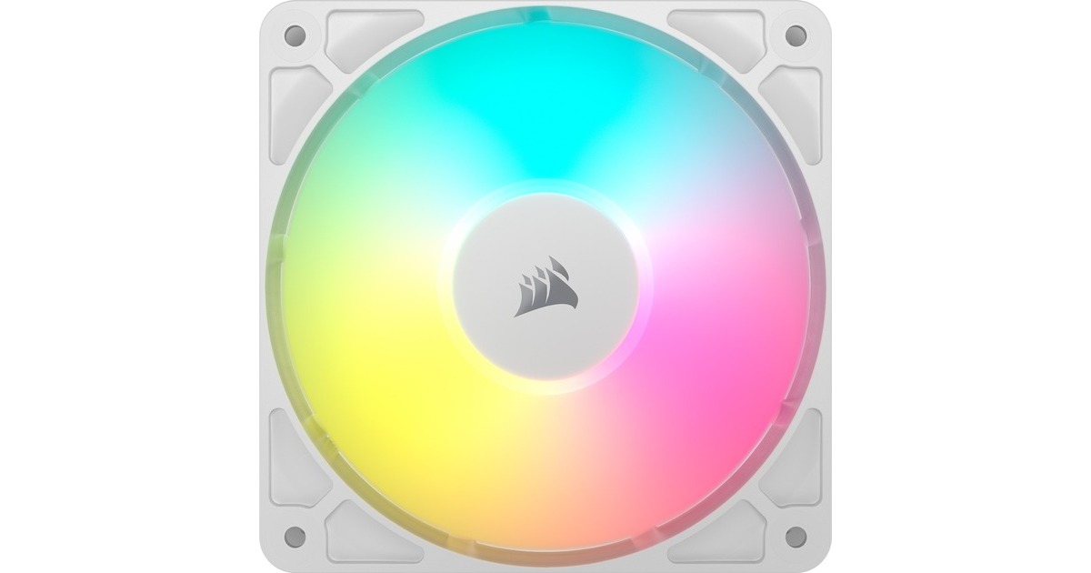 CorsairRS120 ARGB case fan  (Wit, 120 x 120 x 25 mm, PWM)