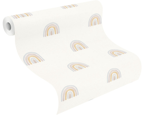 Vliesbehang 252231 Bambino XIX Regenboogblauw