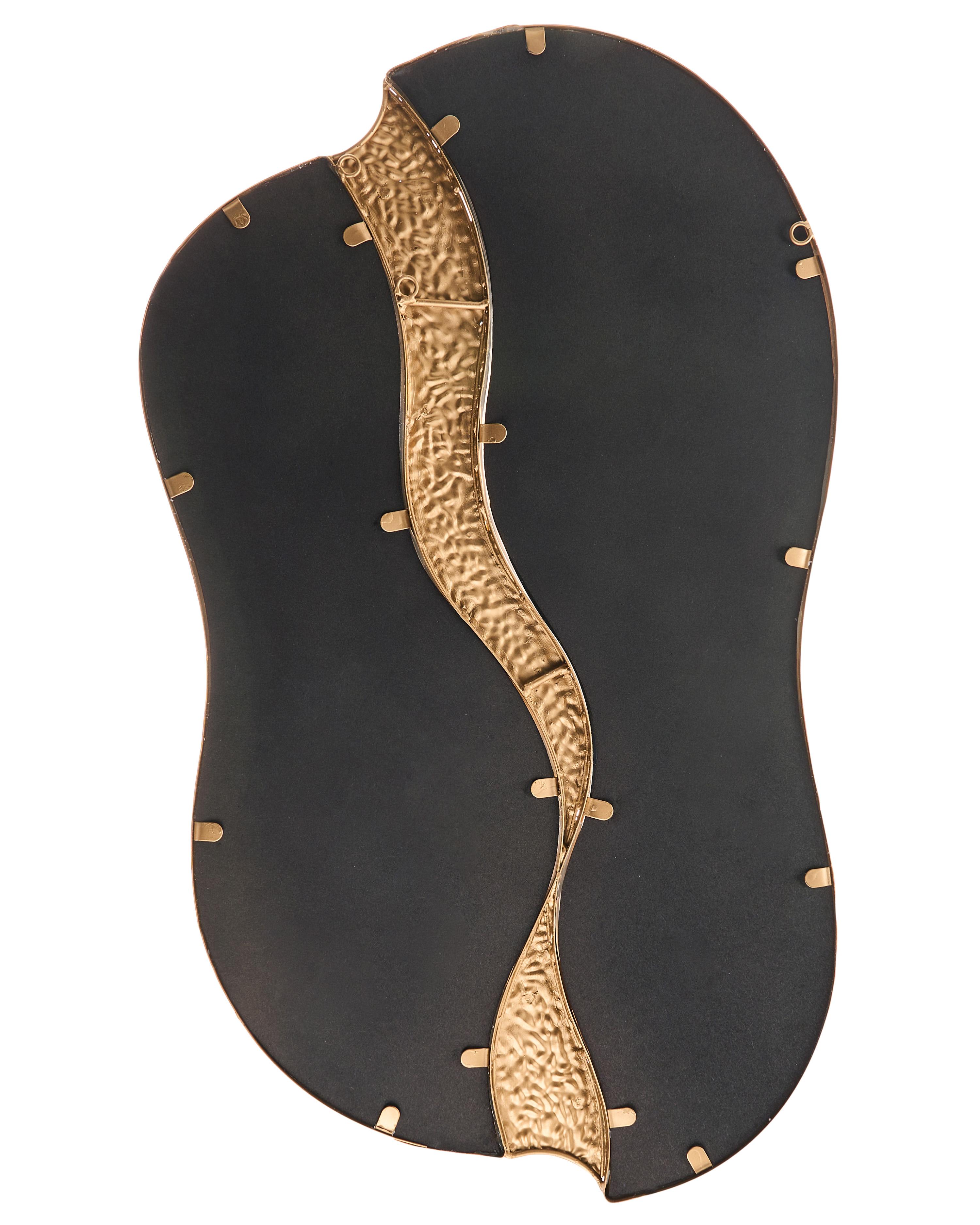 Wandspiegel TAWLEY 45 cm 76 cm Metaal Goud