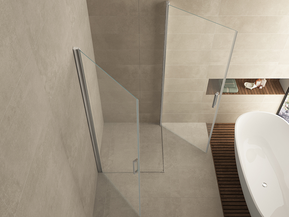 Mueller Double douchecabine 90x90cm Anti-kalk