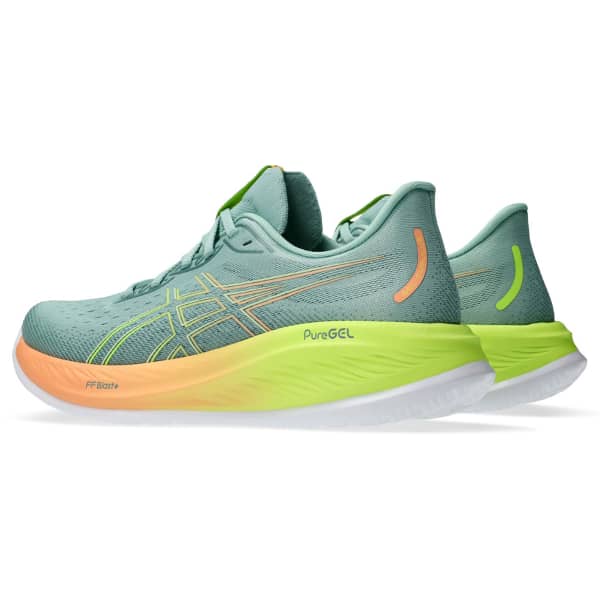 Chaussure running ASICS GEL-CUMULUS 26 PARIS LIGHT CELADON/SAFETY YELLOW